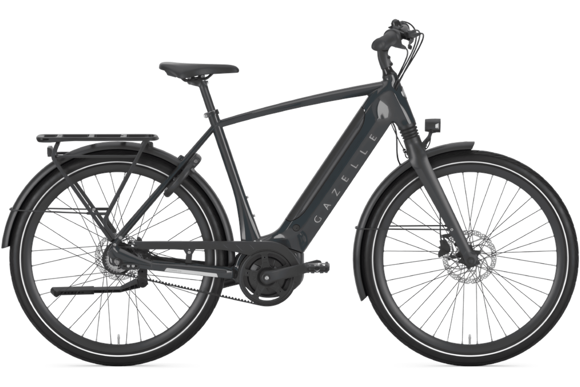 Gazelle Ultimate C8+ HMB - 625 Wh Version Høj indstigning - Grøn